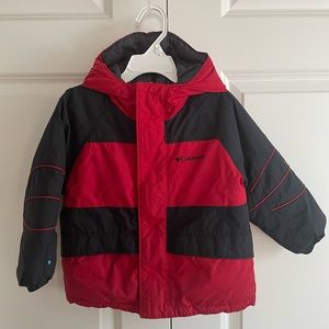 Columbia reversible parka size 3T